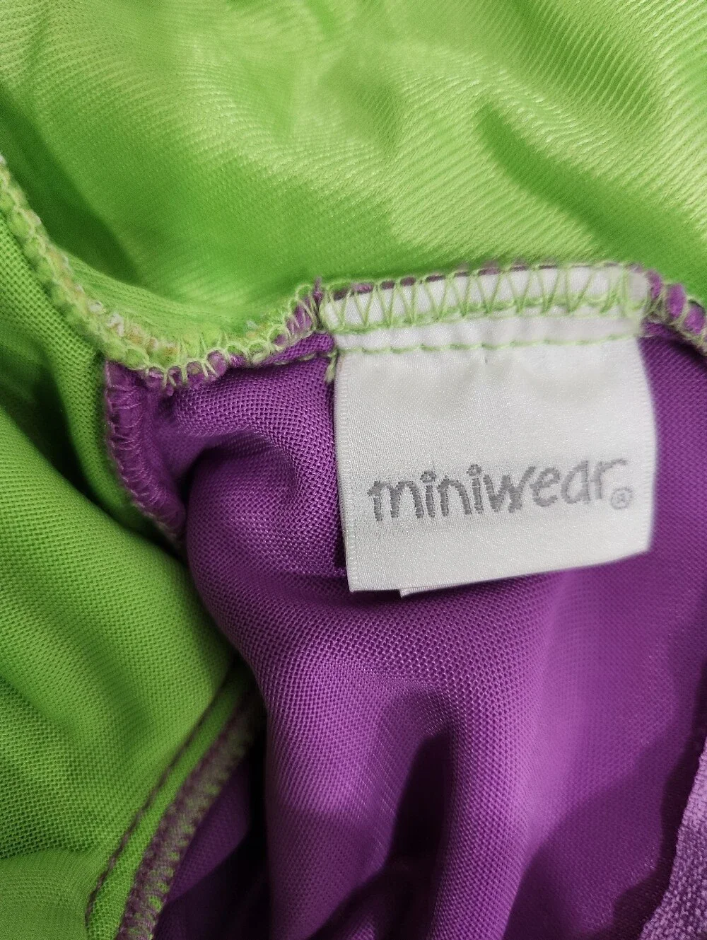 MiniWear LITTLE MONSTER Frankenstein Velour Halloween Costume size 0-3 Mo Infant